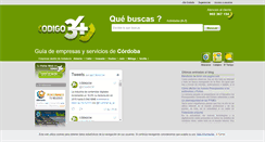 Desktop Screenshot of cordoba.codigo34.es