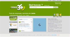 Desktop Screenshot of lleida.codigo34.es