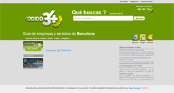 Desktop Screenshot of barcelona.codigo34.es