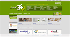 Desktop Screenshot of codigo34.es